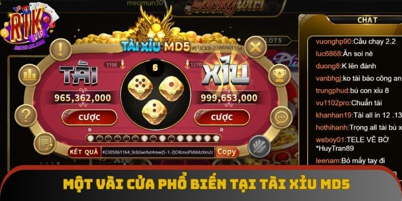 Các cửa cược được nhiều thành viên sử dụng nhất hiện nay